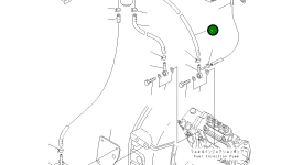 Шланг YM129612-59520 Komatsu