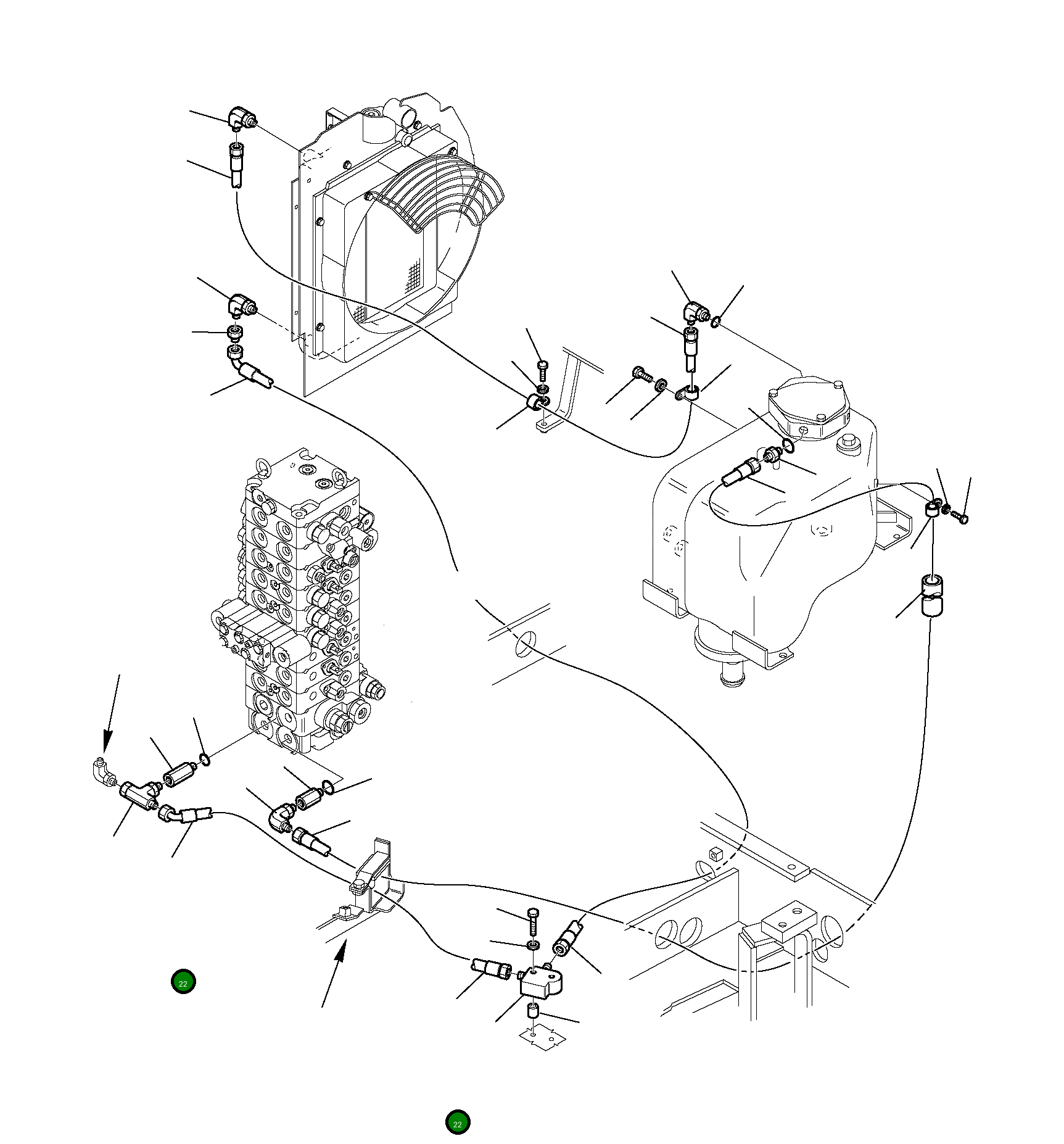 Шланг 392022023 Komatsu