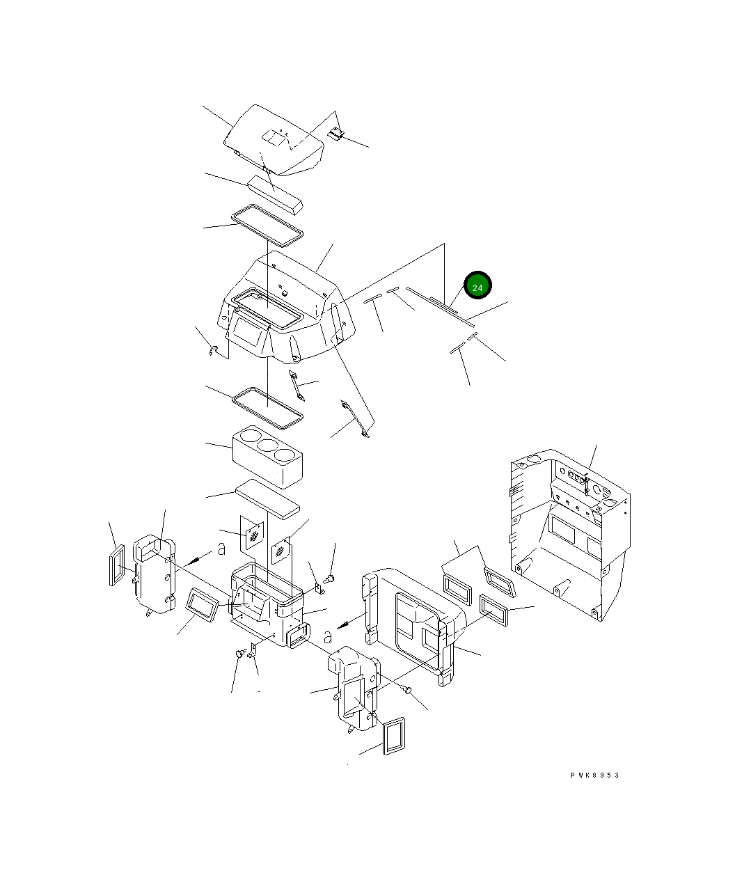 Тканевый элемент 14X-54-18870 Komatsu