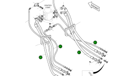 Шланг 2184-1098D56 Komatsu