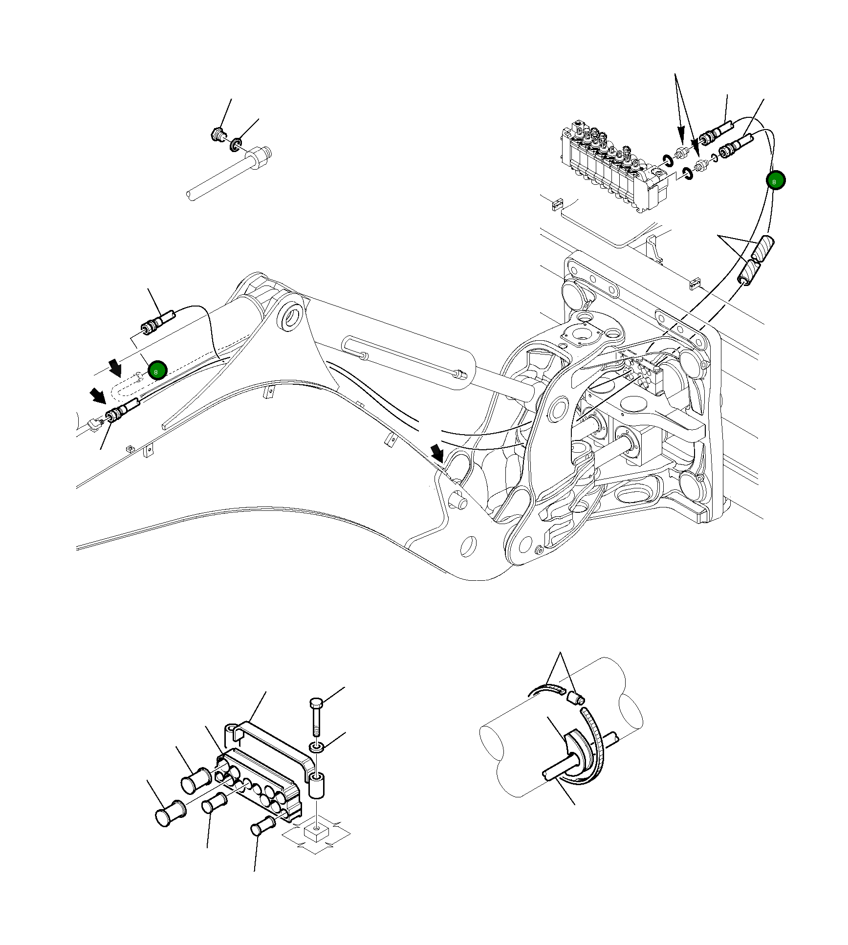 Шланг 42N-62-17940 Komatsu