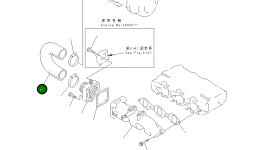 Шланг YM119841-12210 Komatsu