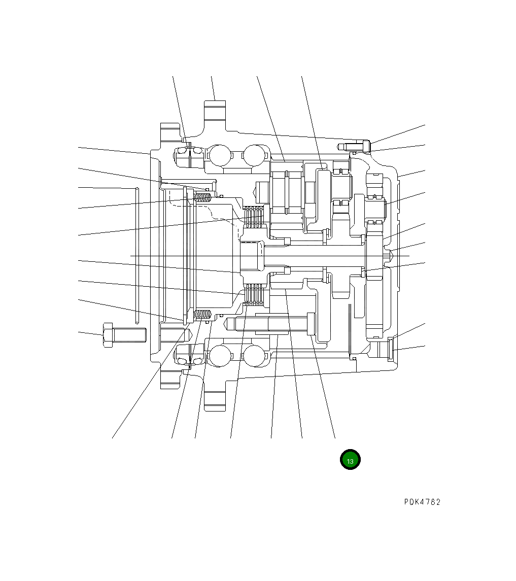 Винт 21P-27-K1530 Komatsu