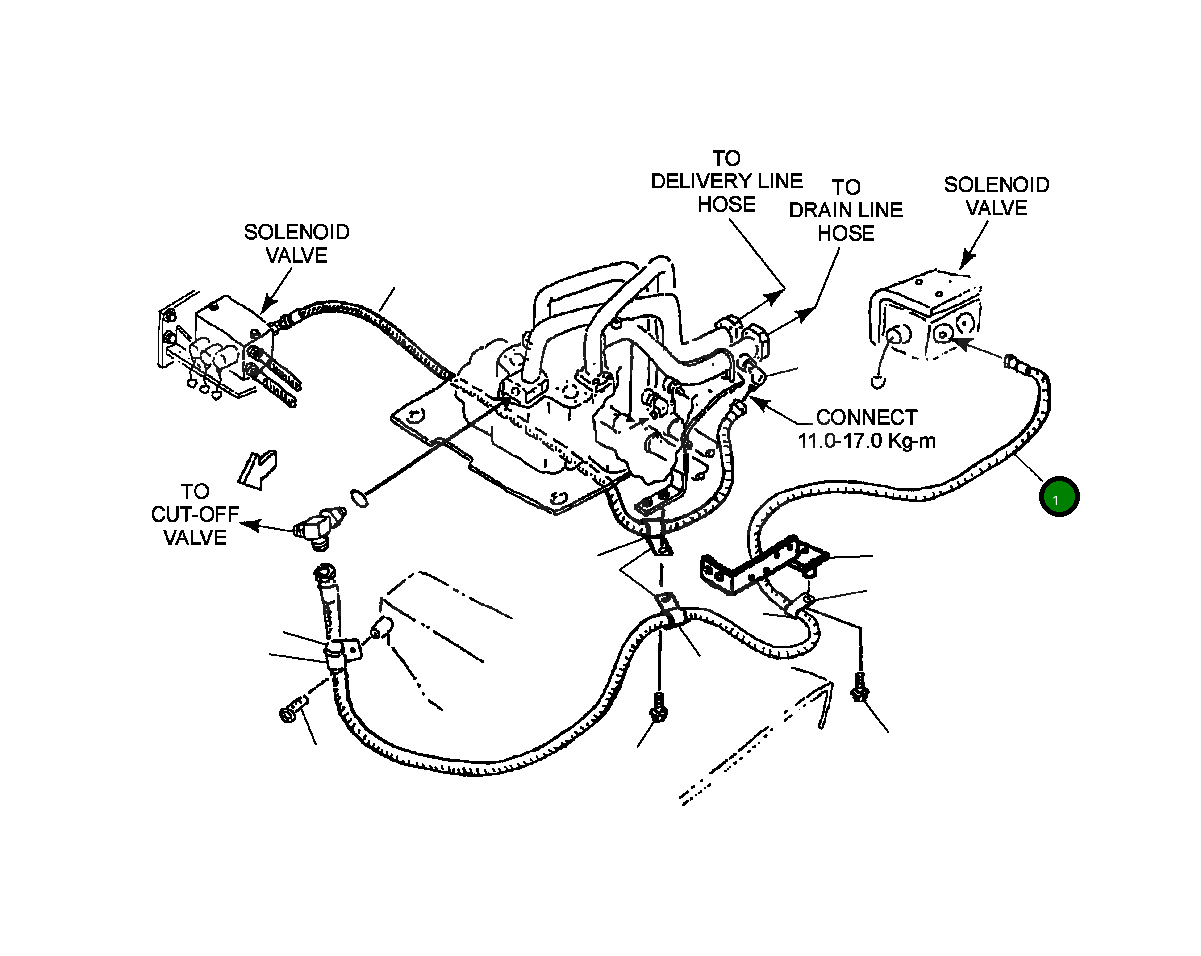 Шланг 421-S99-2750 Komatsu