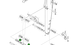 Втулка 110-00133 Komatsu