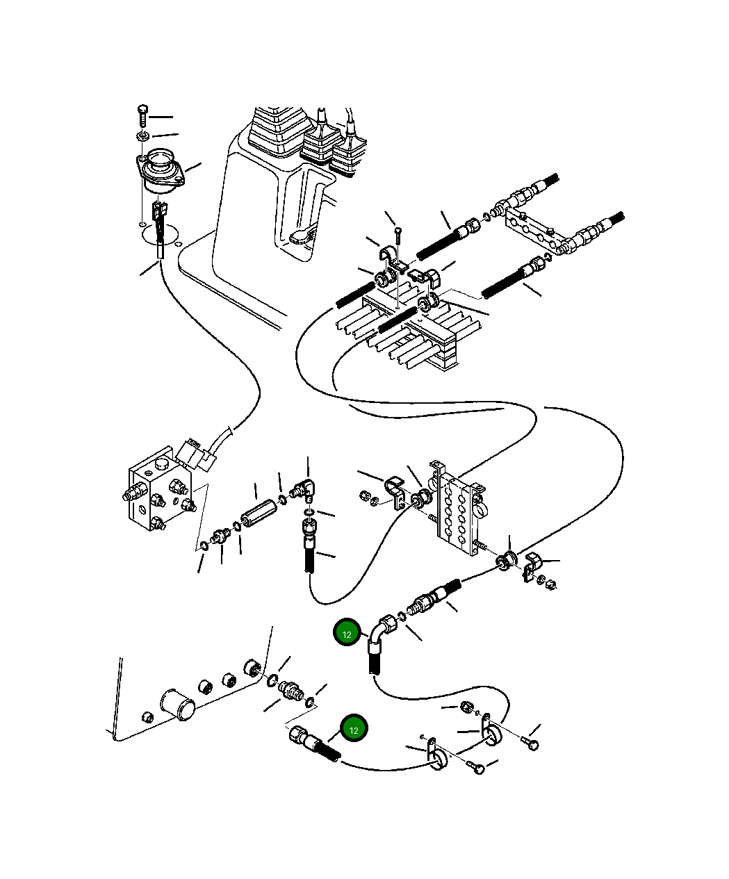 Шланг 392405009 Komatsu