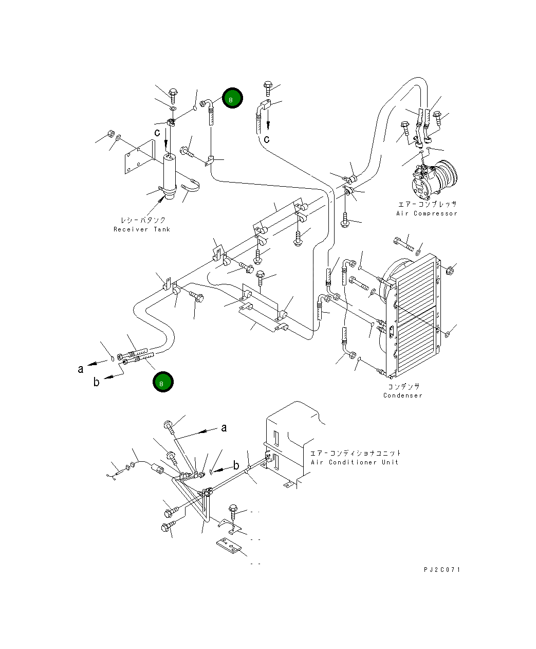 Шланг 425-S62-2330 Komatsu