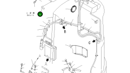 Шланг YM172187-18200 Komatsu