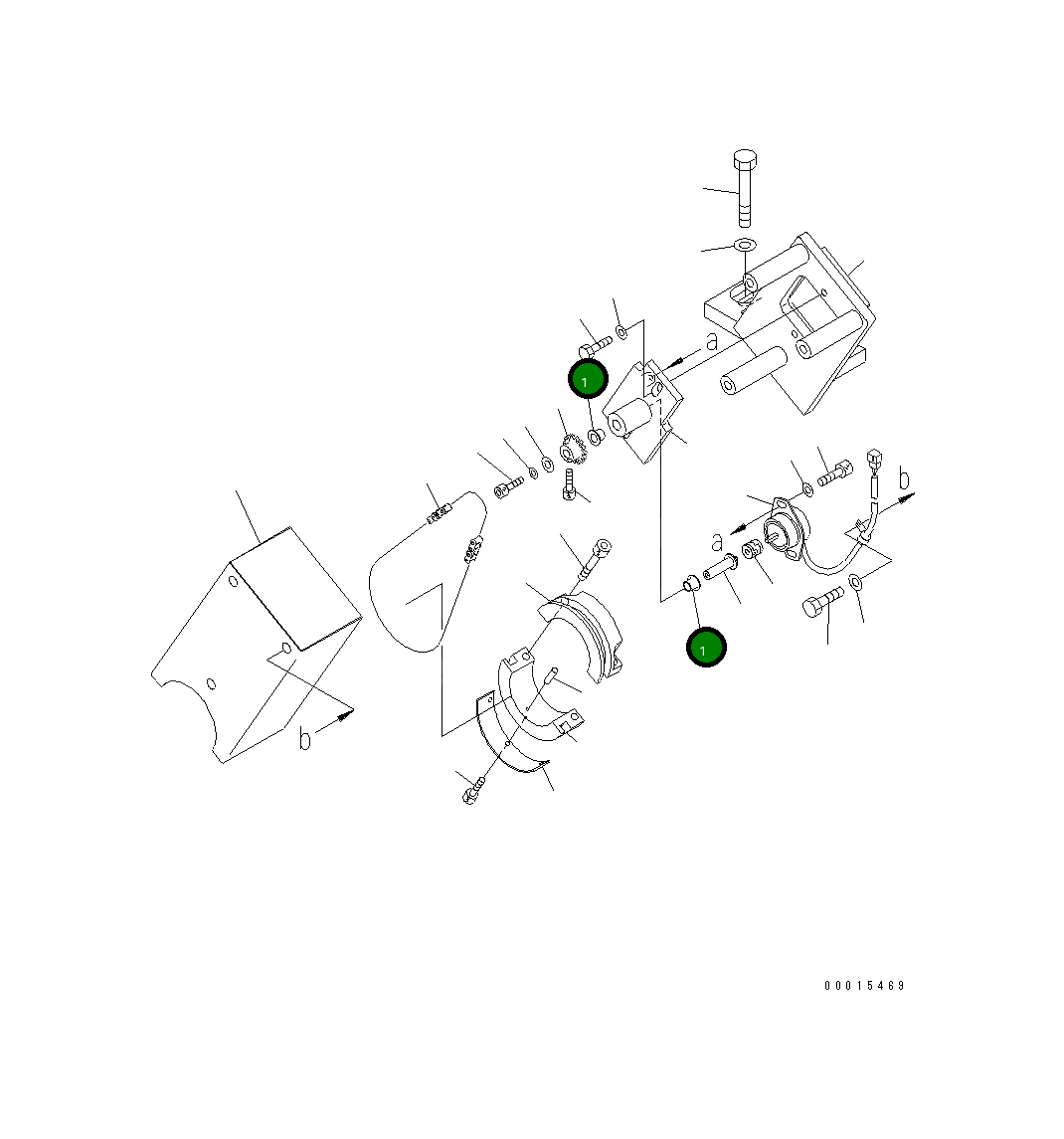 Втулка 23F-843-3270 Komatsu