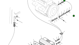 Шланг 3F1049607 Komatsu