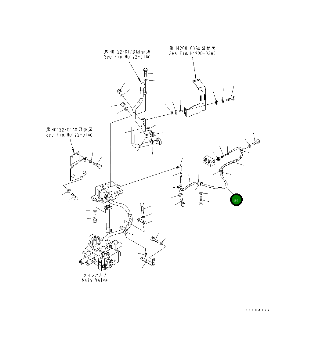 Шланг 424-62-31360 Komatsu