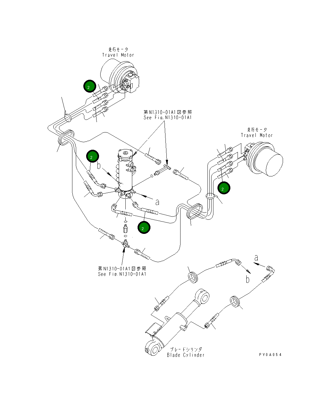Шланг 22N-910-1370 Komatsu