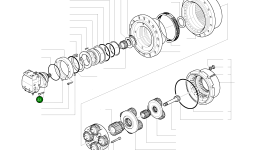 Винт M20X50-8.8 2.120-00478 Komatsu