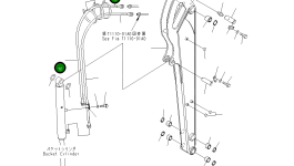 Шланг 22L-943-2221 Komatsu