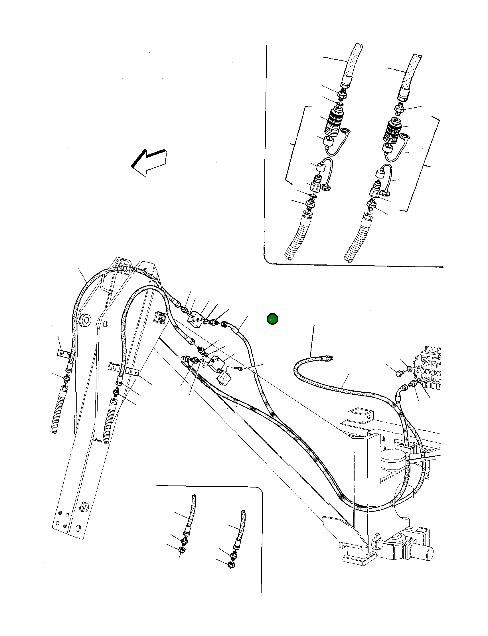 Шланг U7500001A Komatsu