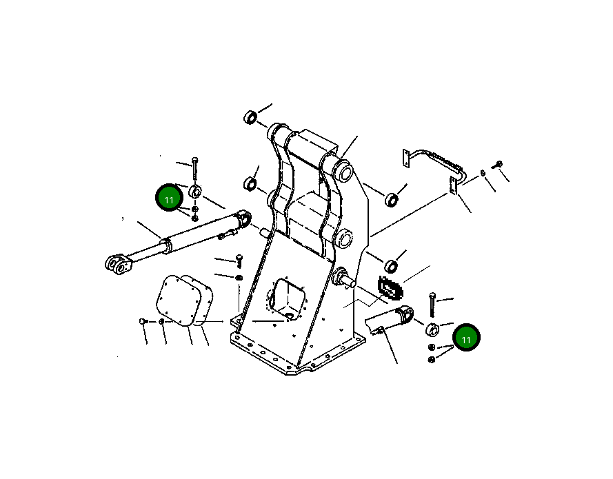 Втулка 20Y-54-83560 Komatsu