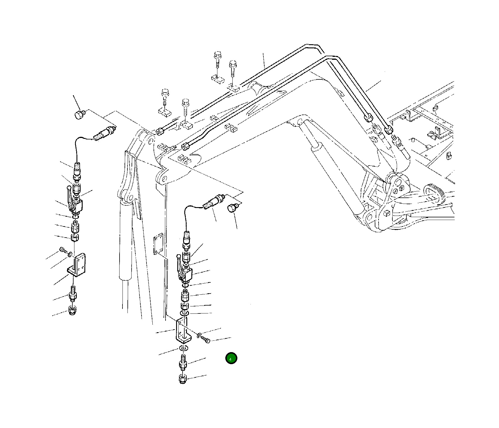 Шланг 392057025 Komatsu