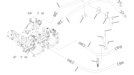 Шланг 4A1-62-22261 Komatsu