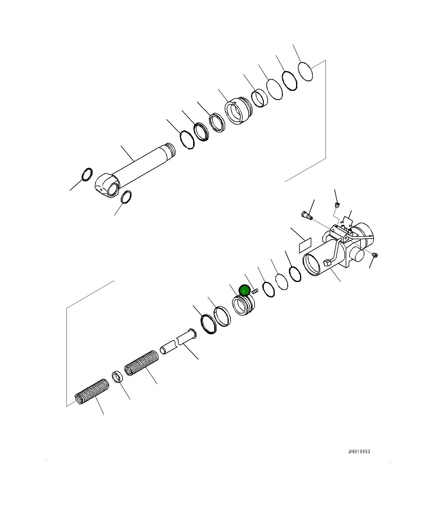Винт 01310-21012 Komatsu