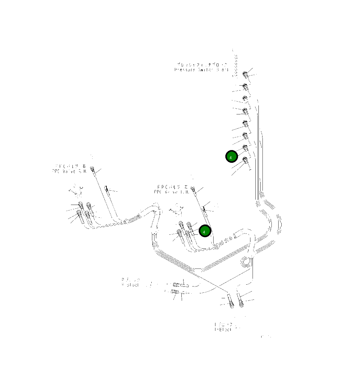 Шланг 2A5-62-14431 Komatsu