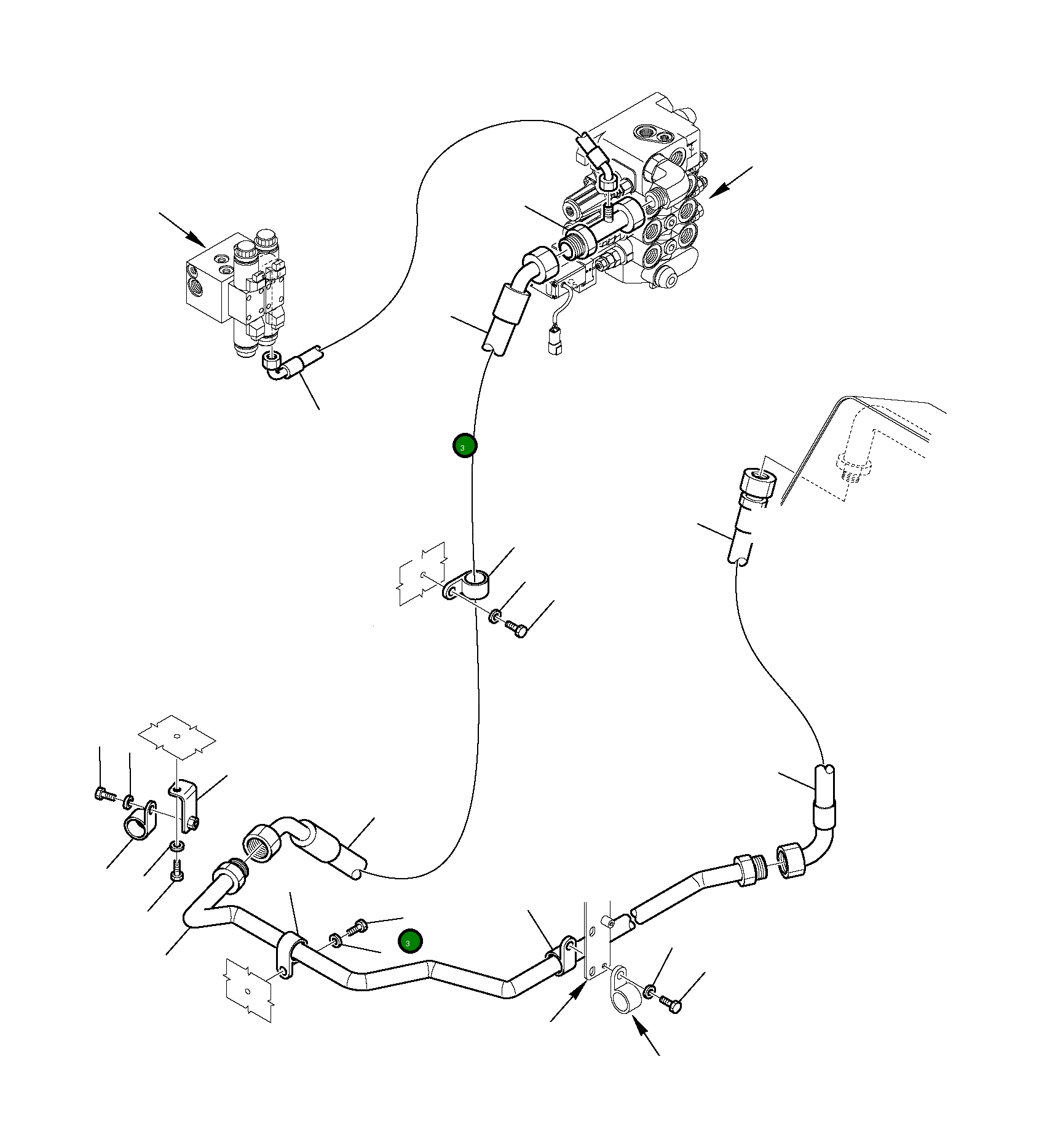 Шланг 395-62-15300 Komatsu