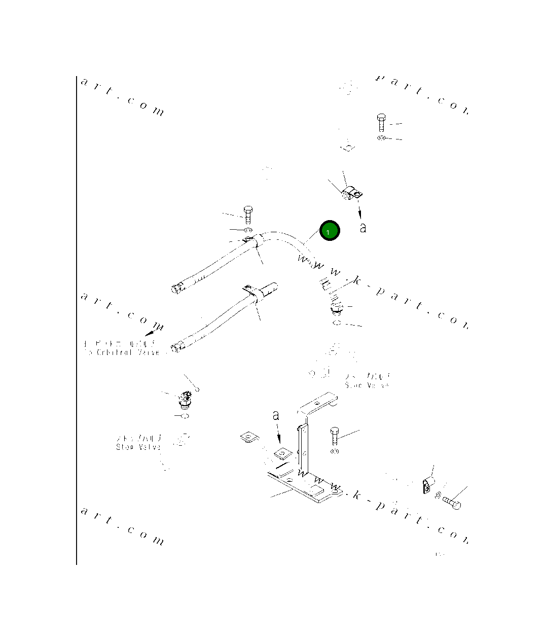Шланг 421-62-55840 Komatsu
