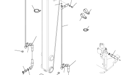 Шланг 22L-09-R2V30 Komatsu