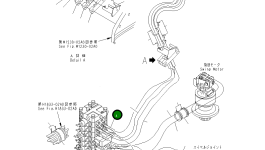 Шланг 22B-62-19340 Komatsu