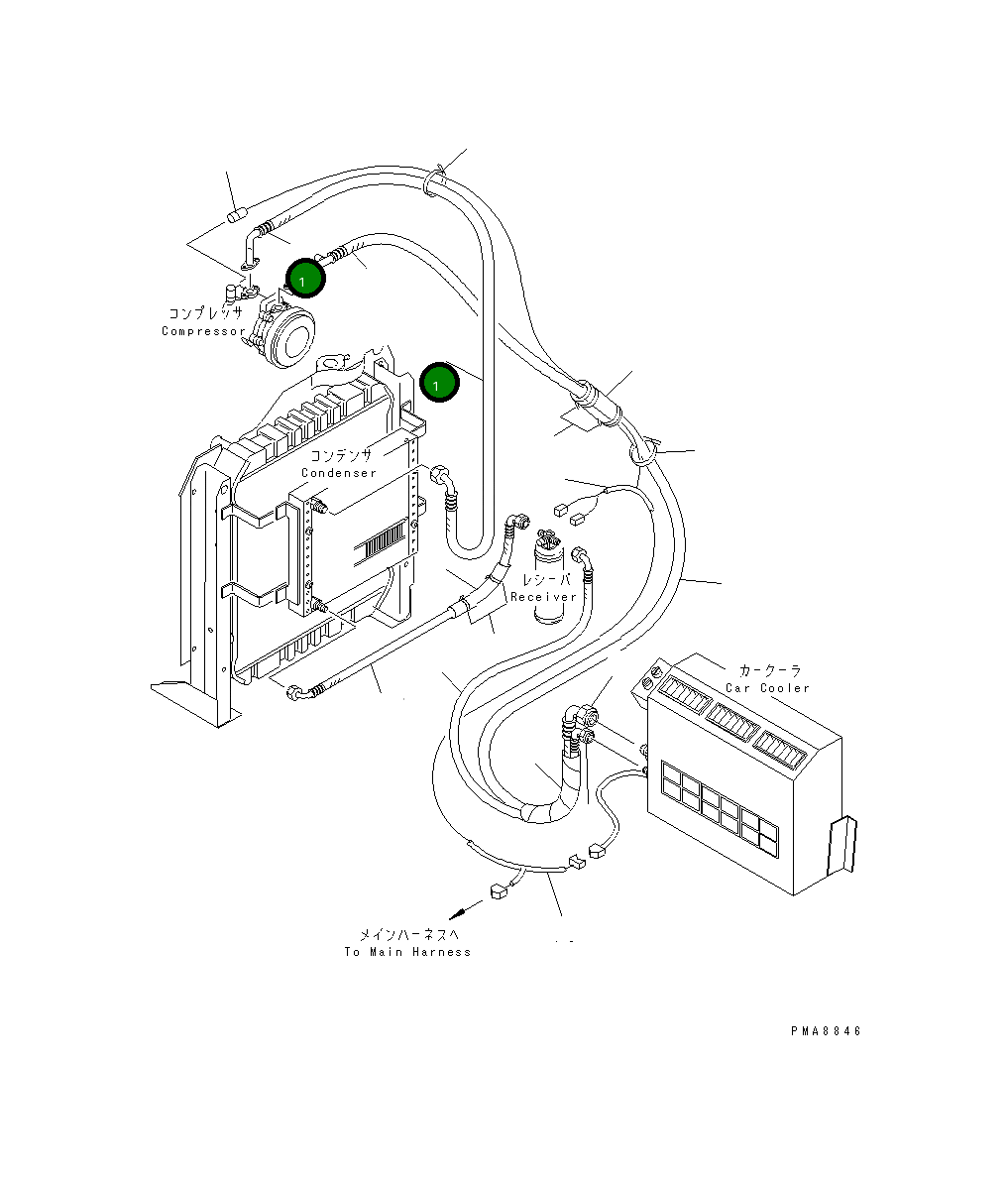 Шланг 21W-978-2650 Komatsu