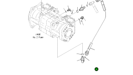 Шланг 22M-62-16380 Komatsu