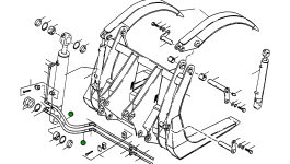 Шланг 3235261M91 Komatsu