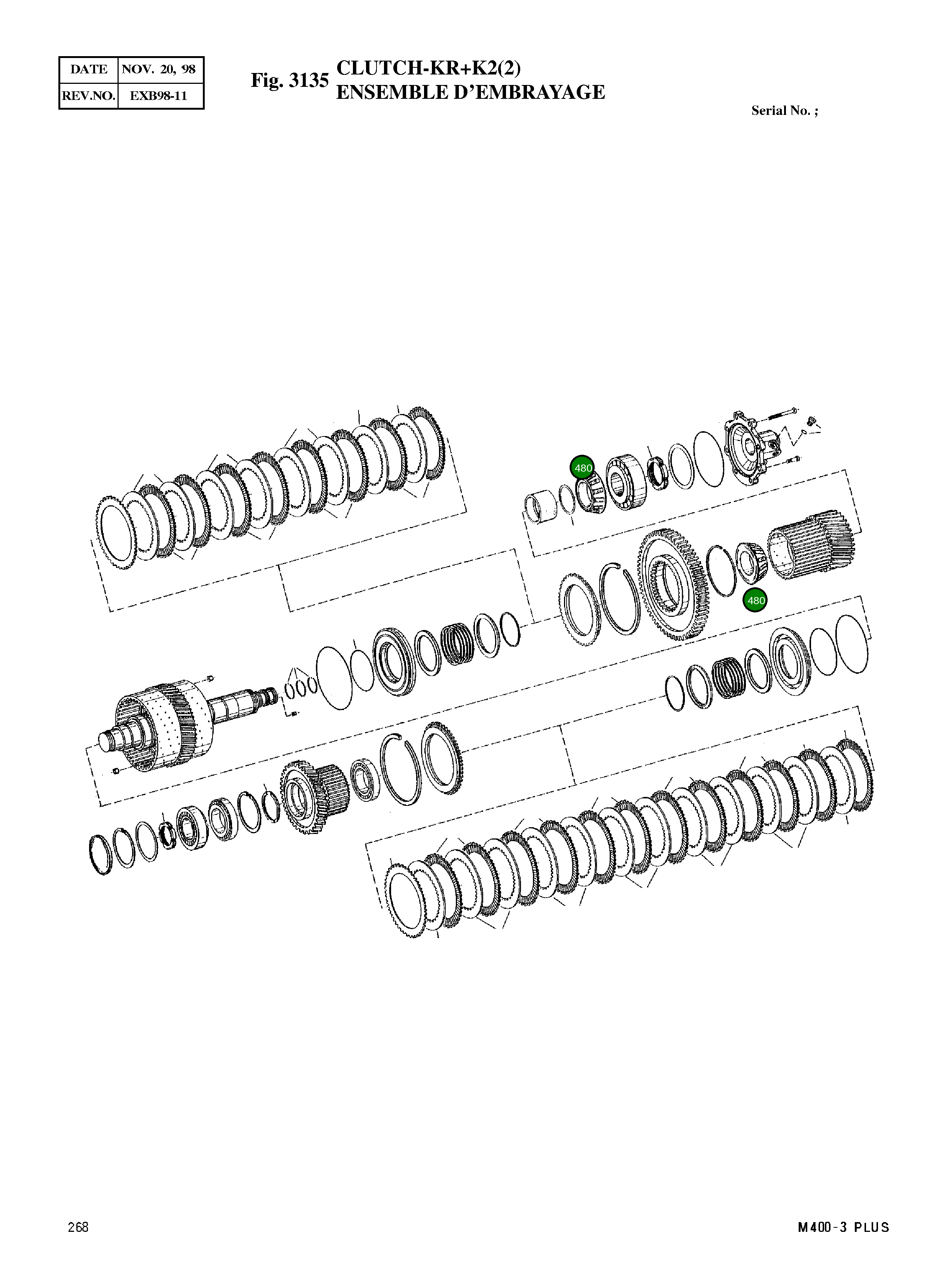 Внутреннее кольцо подшипника 0750 117 491 Komatsu