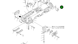 Втулка 19M-31-11121 Komatsu