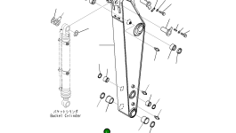 Втулка 20Y7032410 Komatsu