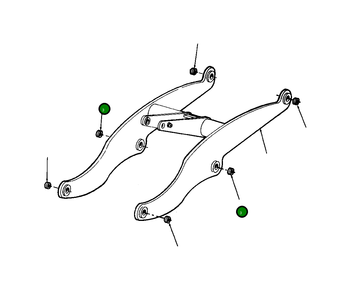 Втулка 1104 953 C2 Komatsu