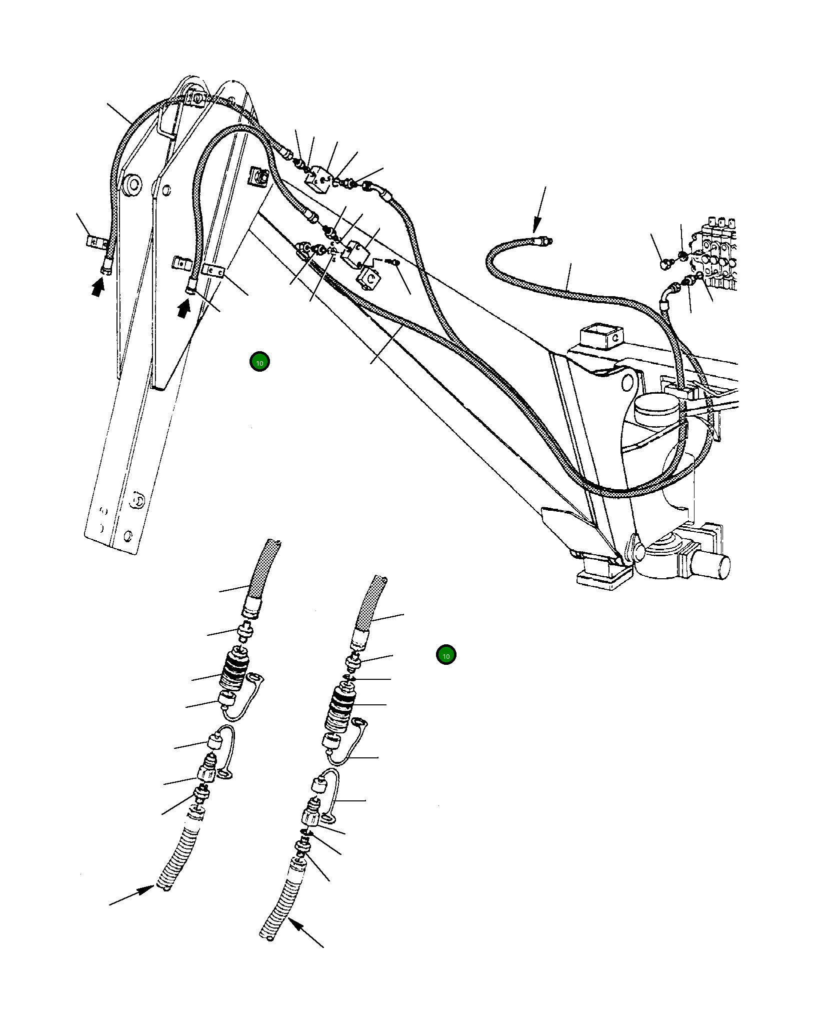 Шланг UE2700446 Komatsu