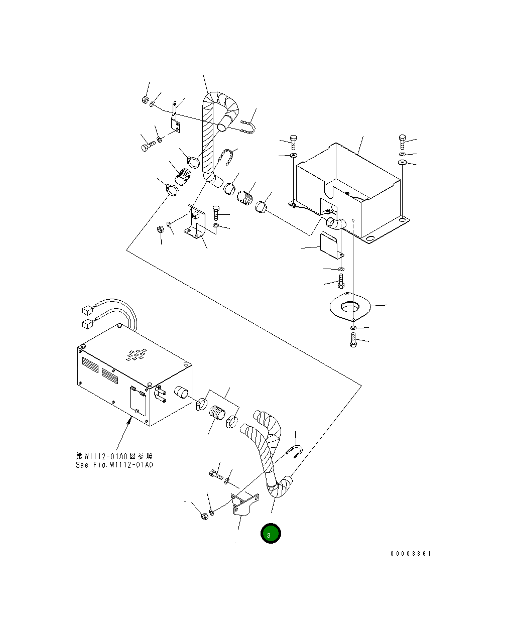 Воздуховод 20Y-977-6522 Komatsu