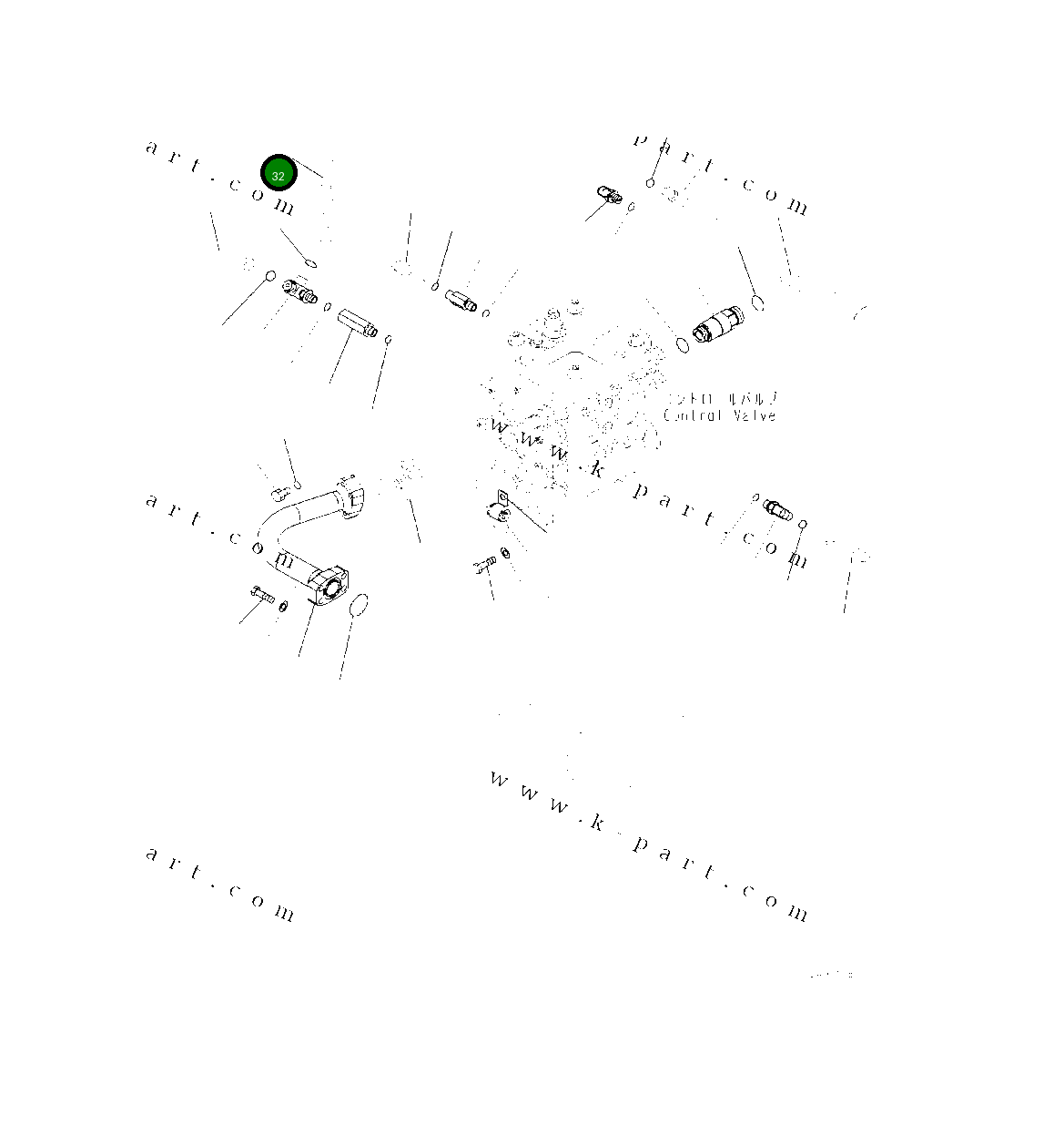 Шланг 418-62-58680 Komatsu
