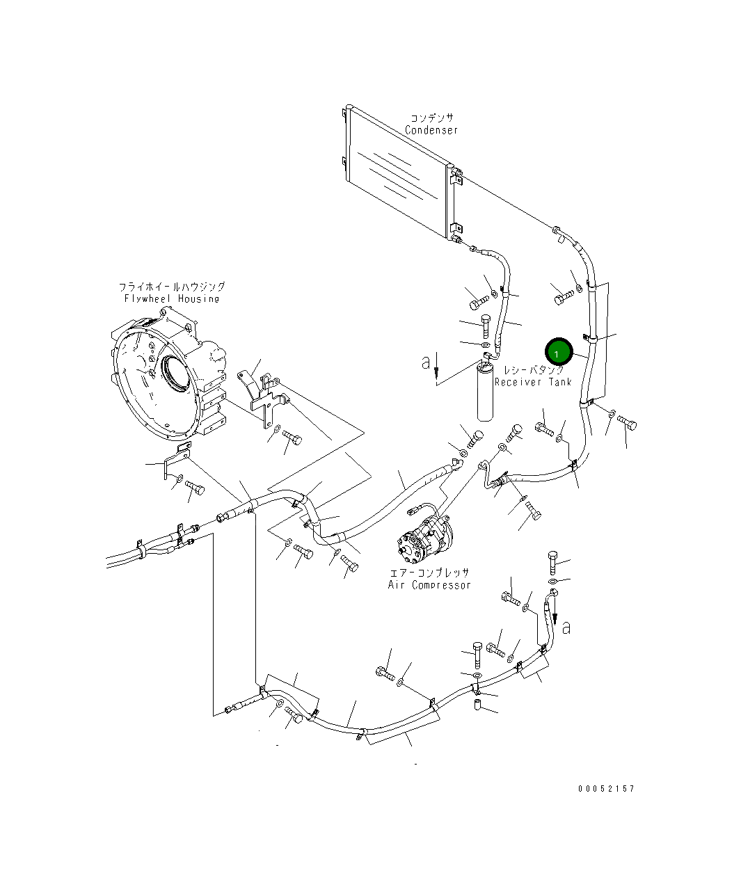 Шланг 424-S62-4214 Komatsu
