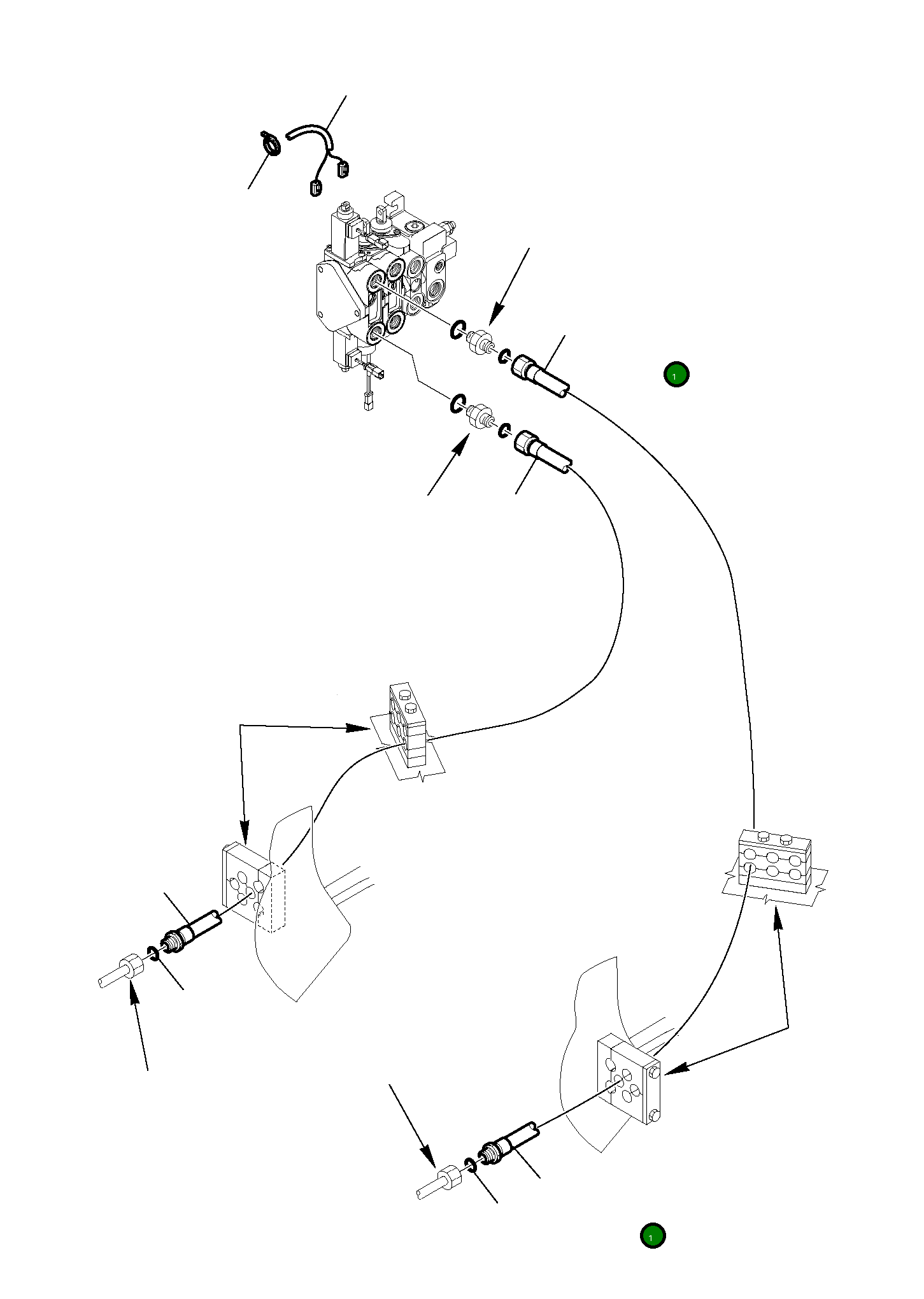 Шланг 42N-62-18690 Komatsu