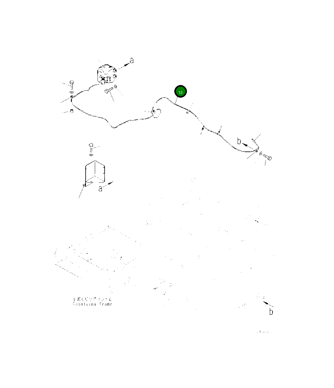 Шланг 2A5-06-15131 Komatsu