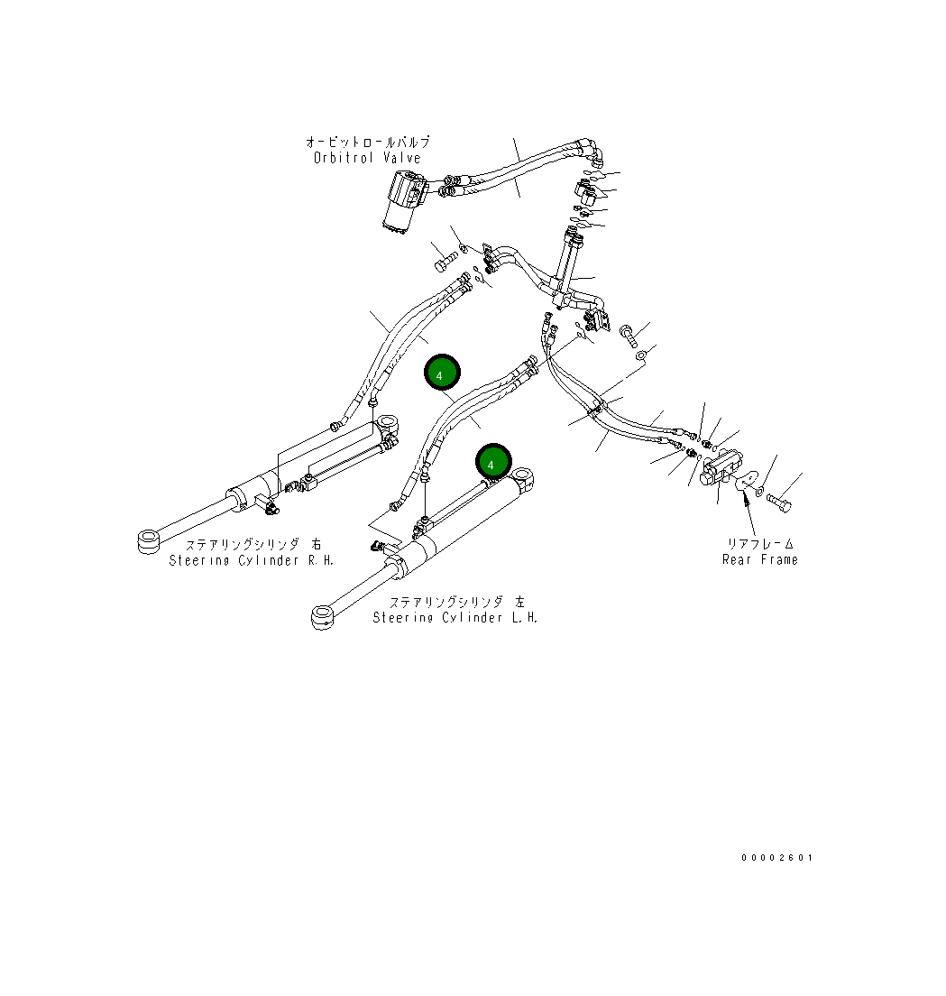 Шланг 417-62-31361 Komatsu
