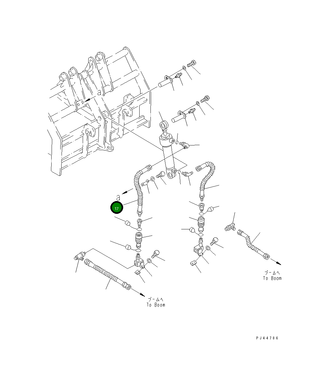 Шланг 417-915-1420 Komatsu