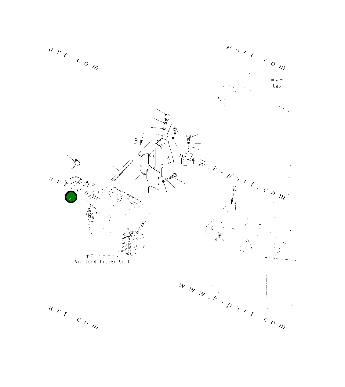 Шланг 419-07-55261 Komatsu