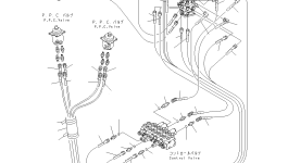 Шланг 21U-62-24420 Komatsu