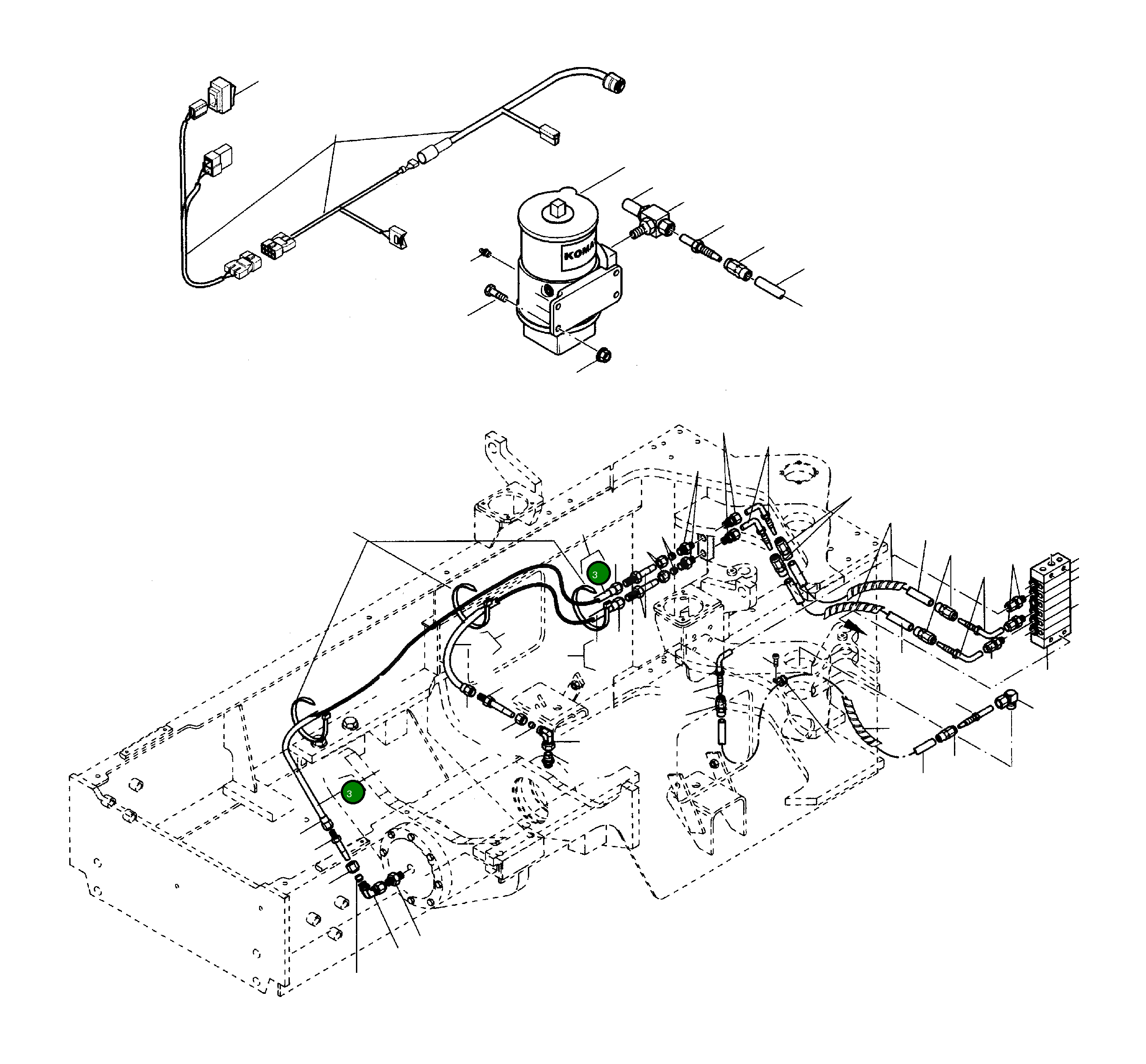 Шланг 423-00-H1930 Komatsu