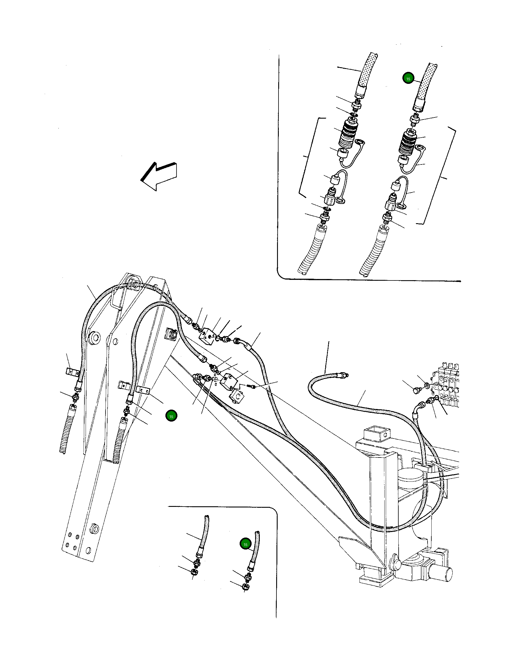 Шланг U2707013A Komatsu