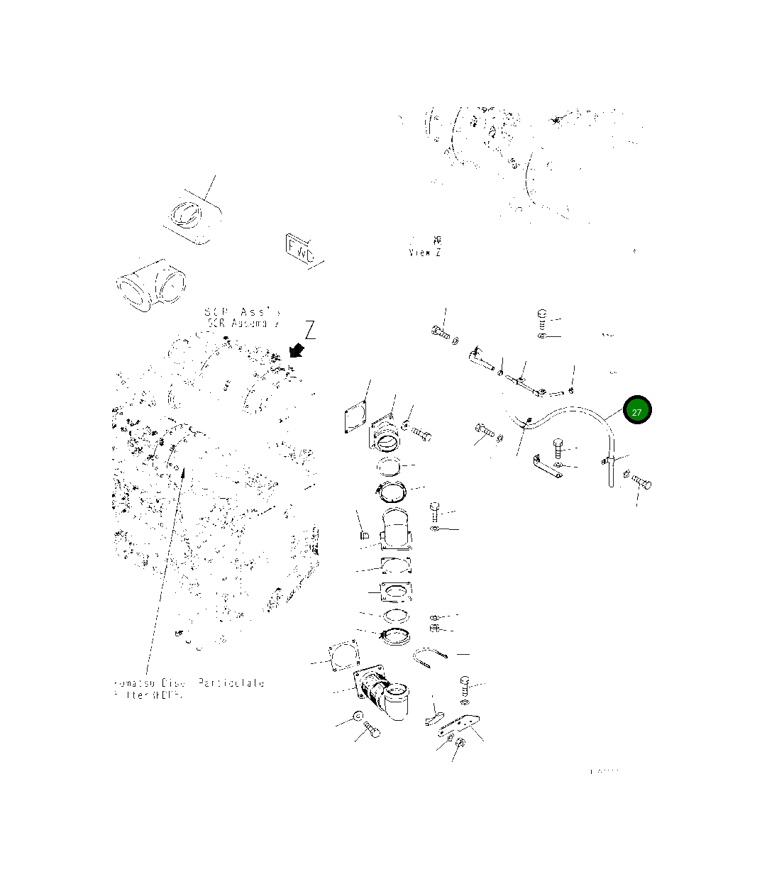 Шланг 425-S05-6170 Komatsu