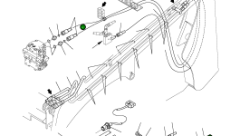 Шланг 37A-970-1370 Komatsu