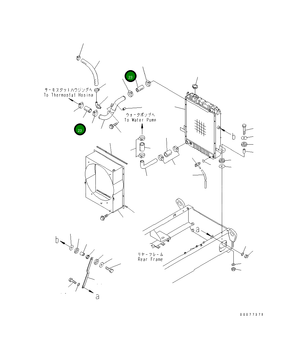 Шланг 417-03-A1430 Komatsu